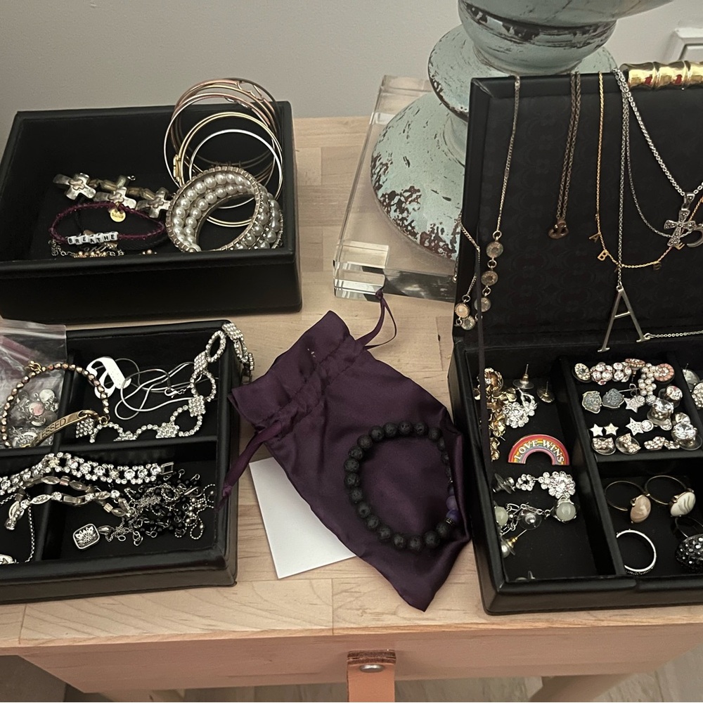 Jewelry Box- FULL of costume jewelry!